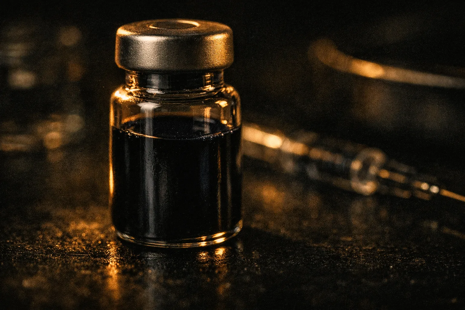 FIG. 01 // THE COMPOUND — PHARMACEUTICAL-GRADE (USP) METHYLENE BLUE. THE ONLY BLUE WE PUBLISH.